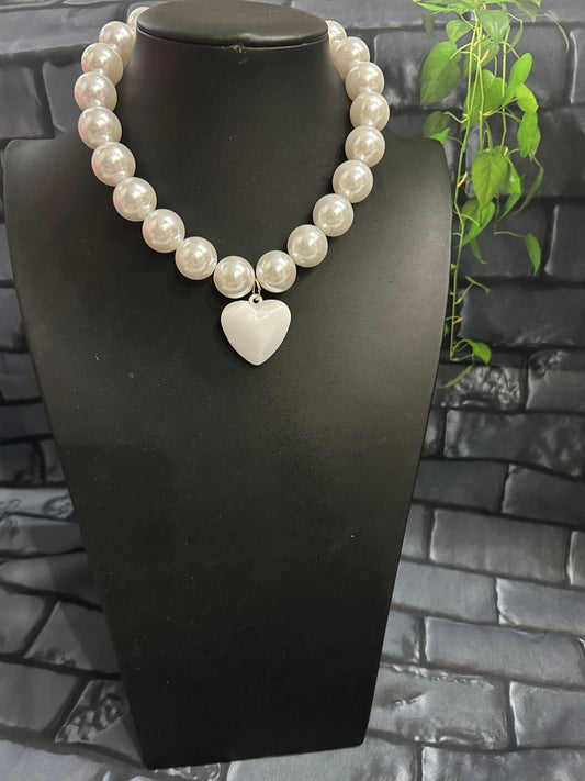 Pearl love - White