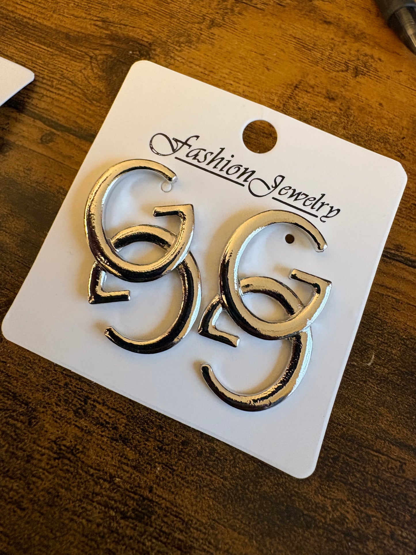 GG earrings - Silver