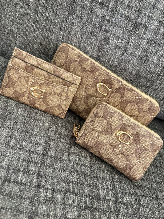 3 piece “C” set - Tan