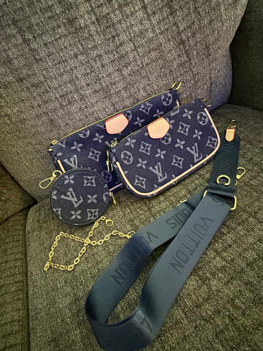 3 piece “L” set - Blue