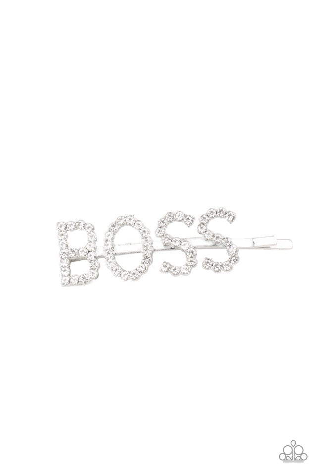 Yas Boss! - White Hair clip