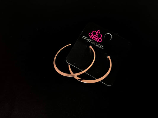 Copper Hoops